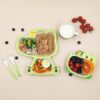 SET PLATO COCODRILO KT22-237. - Imagen 3