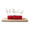 MINITENEDOR NOTAS MUSICALES JK-13. - Imagen 3