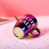 TAZA DE UNICORNIO BRILLOS KT22-11. - Imagen 4