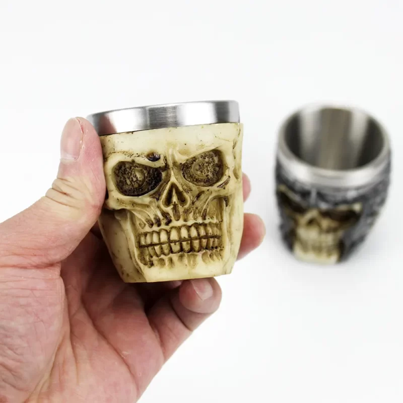 VASO SHOT CALAVERA MEDIEVAL PM-213.