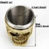 VASO SHOT CALAVERA MEDIEVAL PM-213. - Imagen 3