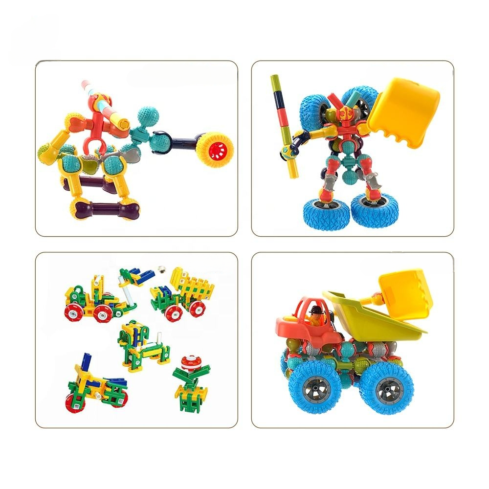Bloques de Construcción Articulados STEM 33 Piezas GT-11 - Imagen 3