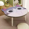 Mesa de Centro Plegable Moderna con Diseño de Gato PM-238