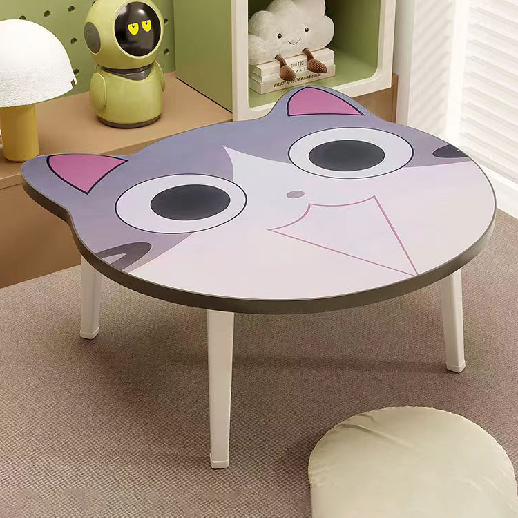 Mesa de Centro Plegable Moderna con Diseño de Gato PM-238