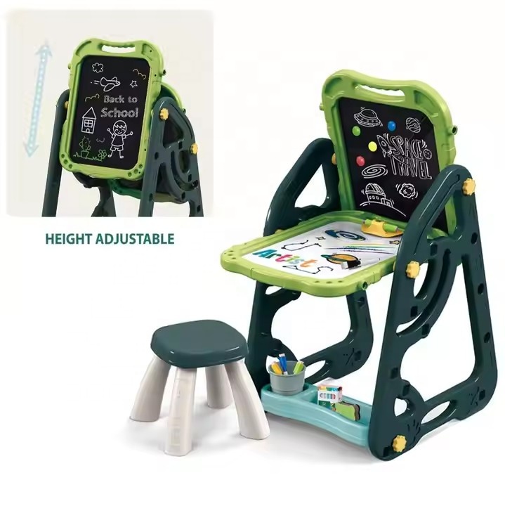 Pizarra Infantil Doble Cara con Silla GT-15 - Imagen 3