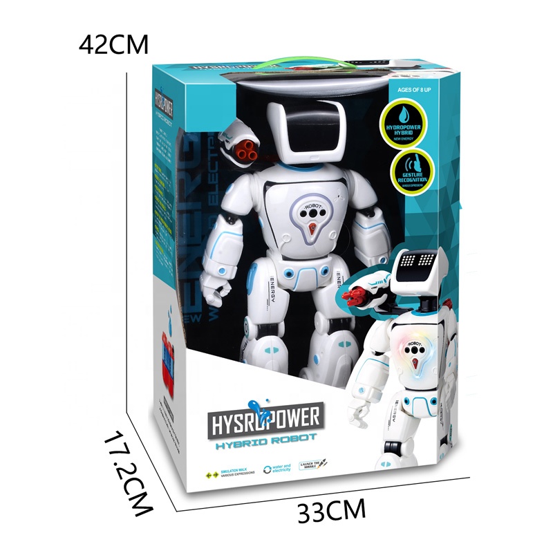 Robot Inteligente RC con Control Remoto, Luces y Sonidos para Niños GT-07 - Imagen 2