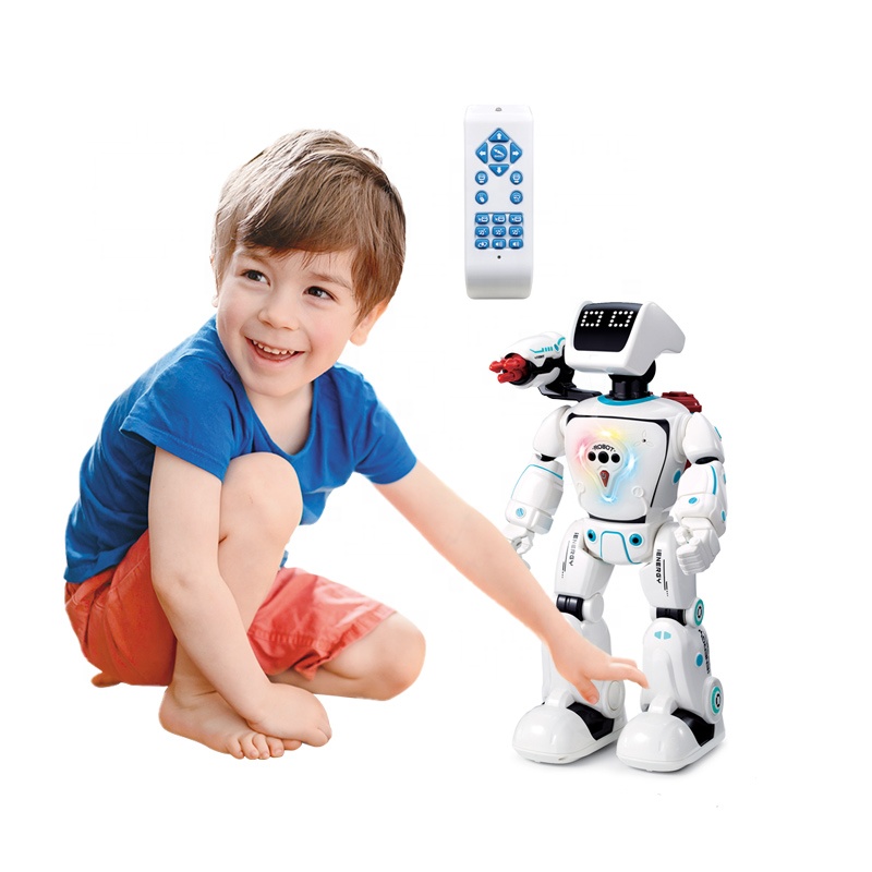 Robot Inteligente RC con Control Remoto, Luces y Sonidos para Niños GT-07